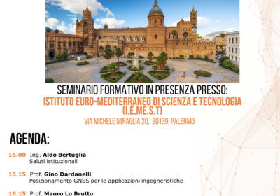 Dall’integrazione alla condivisione del dato geospaziale – Seminario formativo in presenza Martedì 22 ottobre 2024